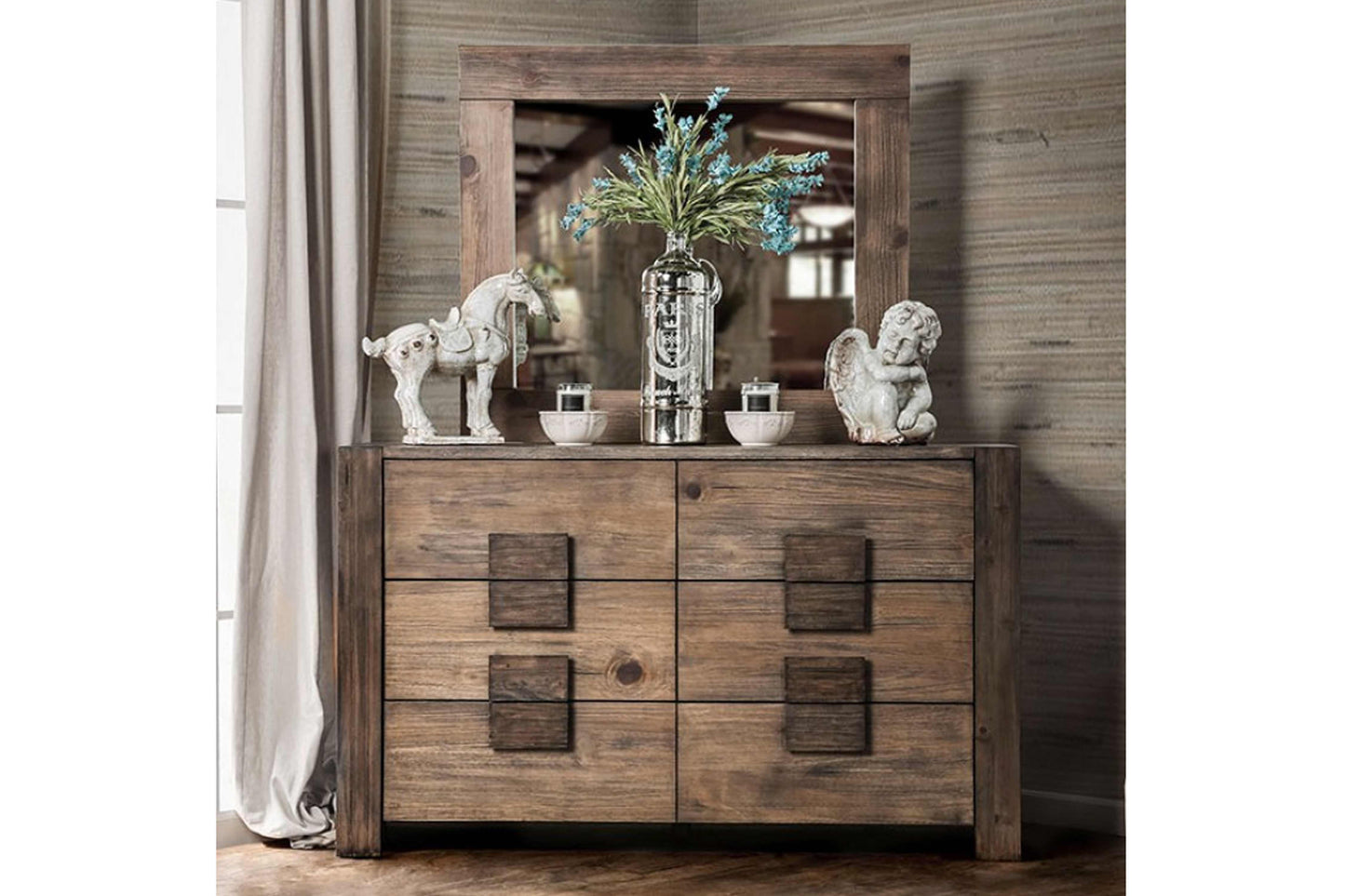 Janeiro 5 pc Bedroom Set Model 7628-S5 - Venini Furniture