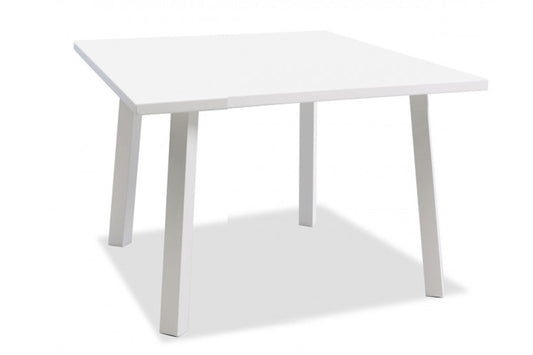 Mykonos 39" Square Table KD SKU: PJO-2401-WHT-SQ - Venini Furniture