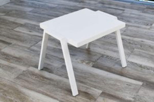 Mykonos End Table SKU: PJO-2401-WHT-ET - Venini Furniture