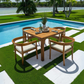 Bali Square Dining Table SKU: PJO-3601-NAT-SQ