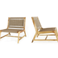 Panama Jack Corsica Adirondack Chair (Set of 2) PJO-3401-TAN-LC-SET2