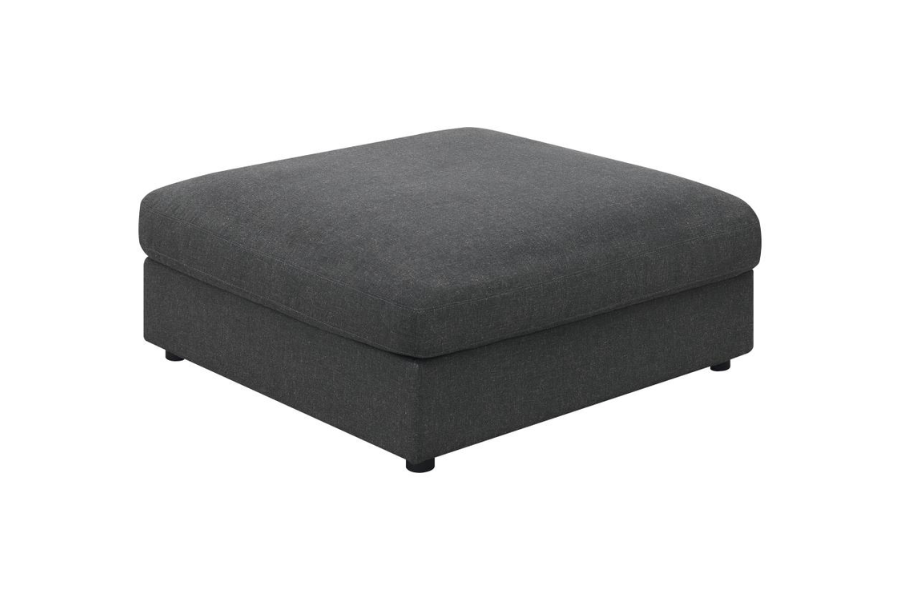 Serene 6-piece Upholstered Modular Sectional Sofa Charcoal 551324-SET