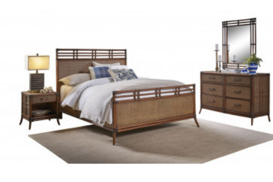 Juego de dormitorio completo de 6 piezas Treasure Island Queen 