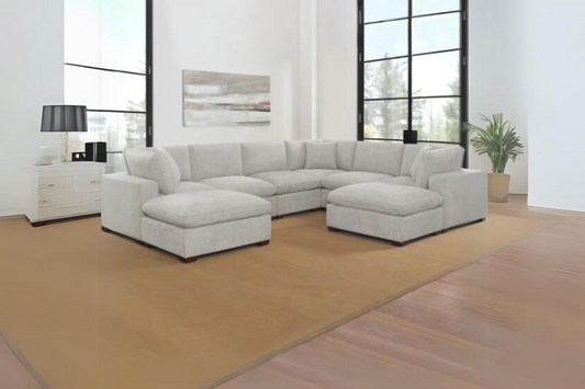 Thomasville Lowell 8 - piece Modular Sectional Floor model
